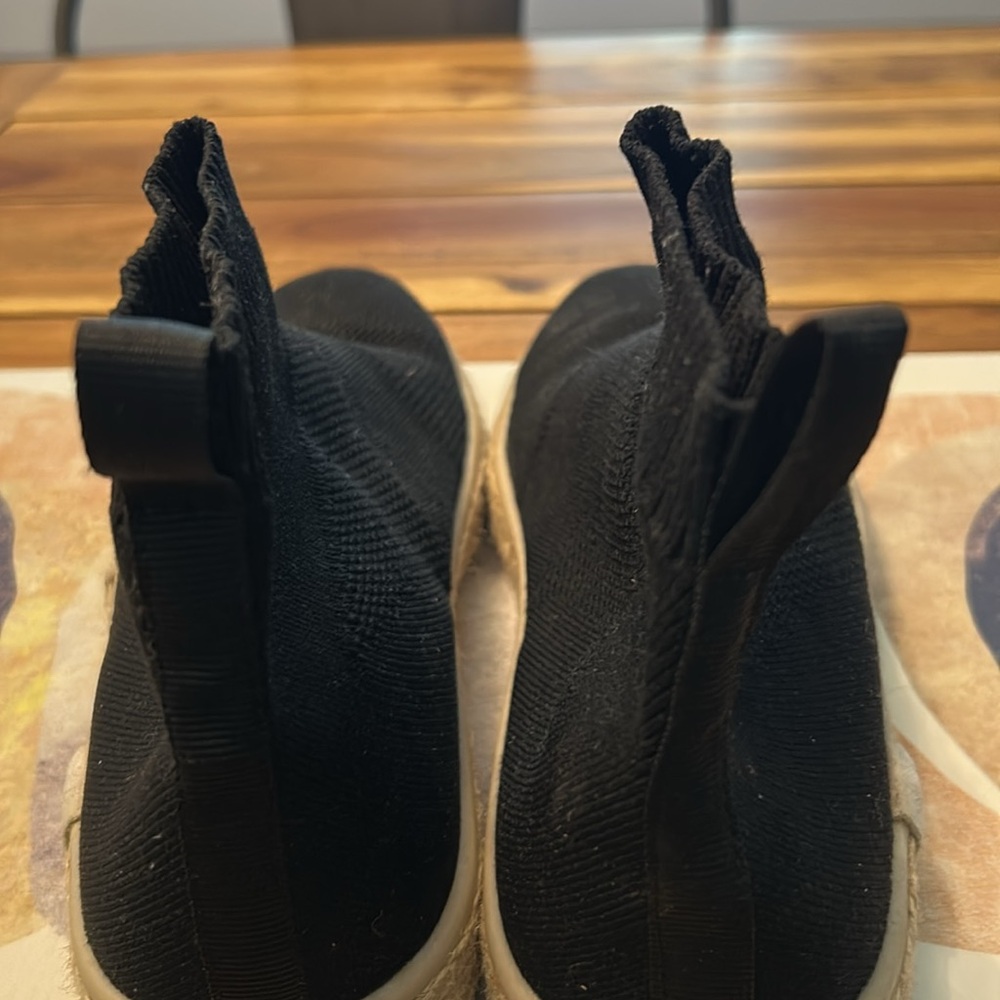 Nalho Knit Black Ankle Bootie - Picture 7 of 8